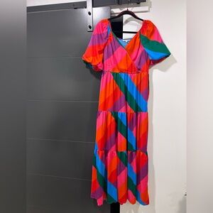 Skies Are Blue Women’s Size Small (runs big) Multicolor Maxi Dress
